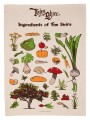 Weta Workshop Lord of the Rings Tea Towel Ingredients of The Shire (Tales of the Shire (2025)) 69 cm