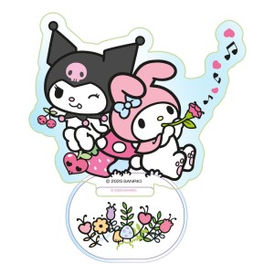 Sakami Merchandise Akrylowy Stend Sakami Sanrio Kuromi & My Melody Holograficzny