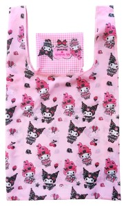 Torba Sakami Merchandise Sanrio Kuromi i My Melody Foldable