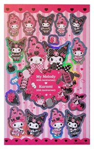 Zestaw Sakami Merchandise Naklejek Sakami Kuromi i My Melody