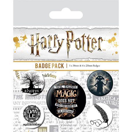 przypinki-harry-potter-pyramid-international-5-pack