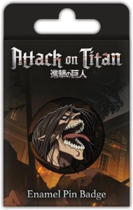 Przypinka emaliowana Pyramid S3 Attack on Titan Eren Titan Rage