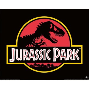 Plakat Mini Pyramid Jurassic Park Klasyczne Logo