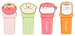 Zestaw Zakreślaczy Pusheen Sushi 4 sztuki Grupo Erik