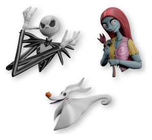 Zestaw Magnesów Grupo Erik The Nightmare Before Christmas 3 szt.