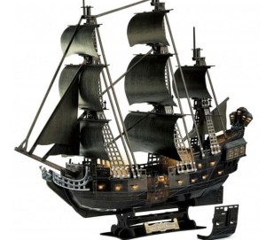 Puzzle 3D Revell Pirates of the Caribbean Czarna Perła LED Edition