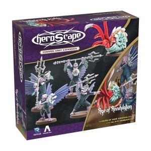 Dodatek Renegade Heroscape Embers of War Krakenling i Gelryie Vanguards