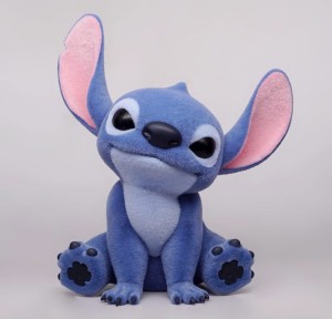 Skarbonka Monogram Lilo & Stitch z flokowaniem