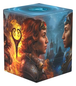 Pudełko na karty Ultimate Guard Boulder 100+ MTG Pyromancer