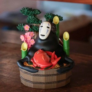 Diorama Benelic Spirited Away Bezimienny Złote wiaderko i bambusy