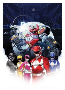 Plakat FaNaTtik Power Rangers Art Print