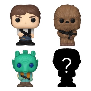 Star Wars Bitty POP! Vinyl Figurka 4-Pack Han Solo 2,5 cm