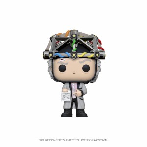 Back to the Future POP! Vinyl Figurka Doc w/Helmet 9 cm