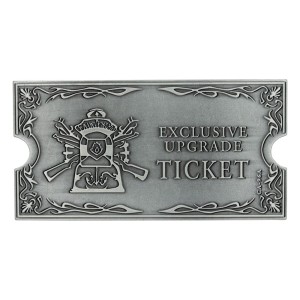 Resident Evil 4 Replika 1/1 Metal Exclusive Upgrade Ticket