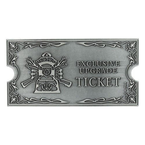 Replika FaNaTtik Resident Evil 4 1/1 Metal Exclusive Upgrade Ticket
