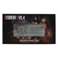 FaNaTtik Resident Evil 4 1/1 Metal Exclusive Upgrade Ticket Replika