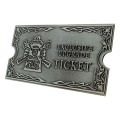 Replika FaNaTtik Resident Evil 4 1/1 Metal Exclusive Upgrade Ticket