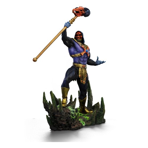 Masters of the Universe Art Scale Statue 1/10 Skeletor Disco Ver. 28 cm, Iron Studios (heo exclusive)