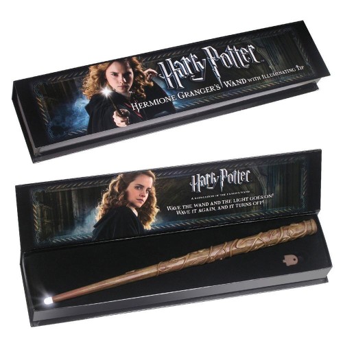 Harry Potter Illuminating Wand Hermione Granger Noble Collection 38 cm