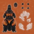Super7 Burning Godzilla 1995 Figurka 20 cm