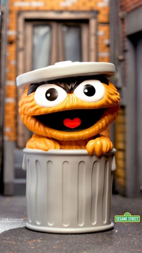 Figurka Super7 Ulica Sezamkowa Oscar the Grouch 13 cm