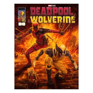 Wydruk artystyczny Sideshow Deadpool Wolverine 46 x 61 cm