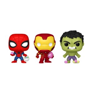 Figurki Mini Funko POP Marvel Wielkanoc Spider-Man Hulk Iron Man