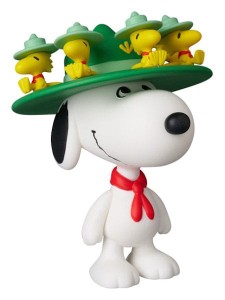 Figurka Medicom Peanuts UDF Snoopy i Woodstock 8 cm