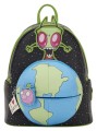 Loungefly plecak Mini Nickelodeon Invader Zim 23x12x27 cm