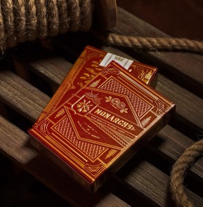 Karty do gry Monarchs Playing Cards Red Theory11