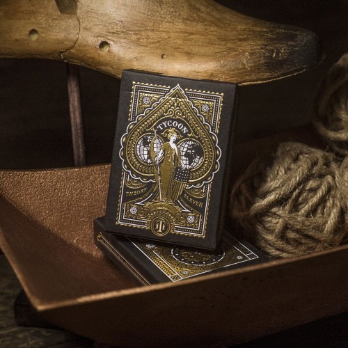 Theory11 Tycoon Playing Cards Black