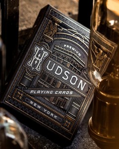 Karty do gry Theory 11 Hudson Black 52 szt.