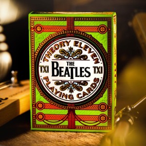 Karty do gry The Beatles Playing Karty Green Version Theory11