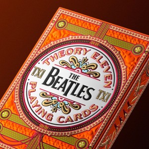 Karty do gry The Beatles Orange Edition Theory11
