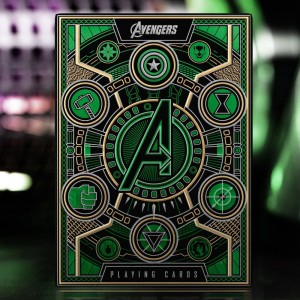 Karty do gry Avengers The Infinity Saga Green Version