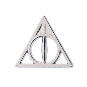 Harry Potter Przypinka Deathly Hallows The Carat Shop 2x2 cm