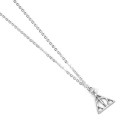 Harry Potter Pendant & Necklace Deathly Hallows (silver plated) The Carat Shop