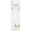 Harry Potter Pendant & Necklace Deathly Hallows (silver plated) The Carat Shop