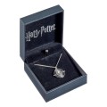 Harry Potter Necklace & Charm Time Turner (Sterling Silver) The Carat Shop