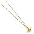 The Carat Shop Harry Potter Necklace Golden Snitch Charm (Golden Tone)