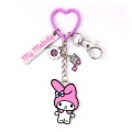 The Carat Shop Hello Kitty Key Chain with My Melody Charms 15 cm
