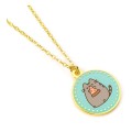 Pusheen Pendant & Necklace Blue Pizza The Carat Shop
