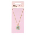 Pusheen Pendant & Necklace Blue Pizza The Carat Shop