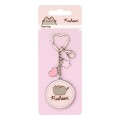 Pusheen Keychain Pink Name The Carat Shop