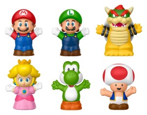 Zestaw figurek My Mario Little People 6-pack