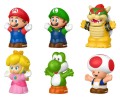 Mattel My Mario Little People Collector Mini Figure 6-Pack 7 cm