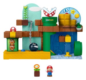 Zestaw Mattel My Mario Little People Mario's Adventure