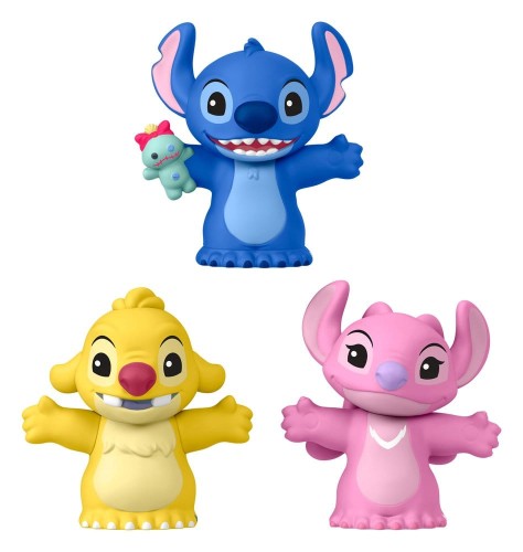 Mattel Lilo & Stitch Little People Collector Mini Figure 3-Pack Stitch & The Cousins 7 cm