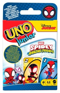 Gra karciana UNO Junior Spidey i jego przyjaciele