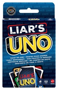 Gra karciana Liar's UNO od Mattel